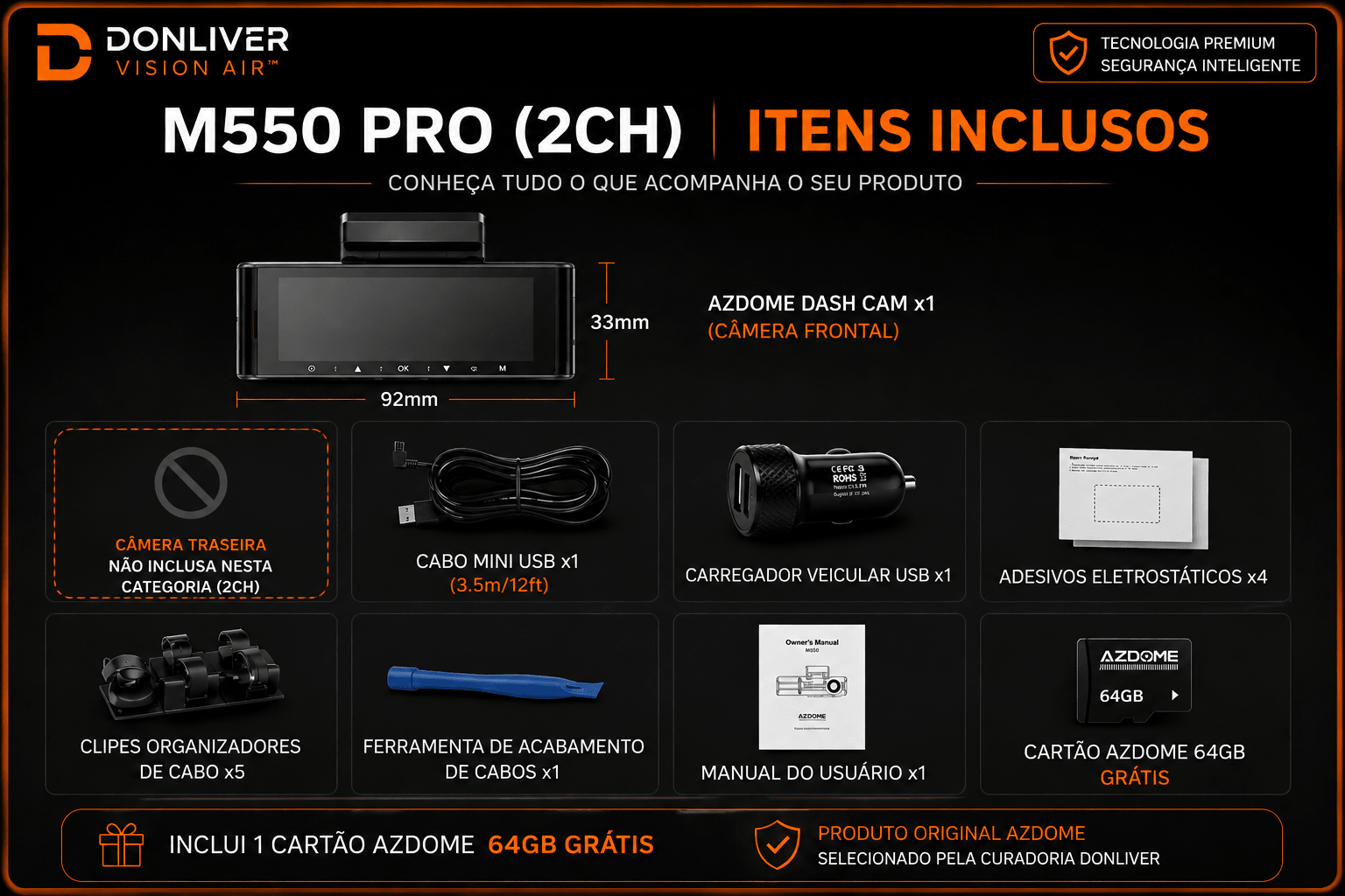 Donliver Vision Air™ AZDOME M550 Pro - Donliver Store