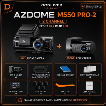 Donliver Vision Air™ AZDOME M550 Pro - Donliver Store