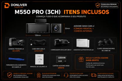 Donliver Vision Air™ AZDOME M550 Pro - Donliver Store